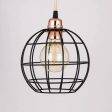 Black Iron Edison Lamp Shade For Sale