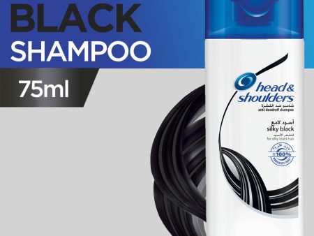 Head & Shoulder Shampoo Black 75ml on Sale