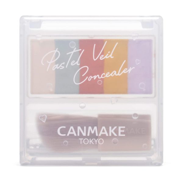 CANMAKE Pastel Veil Concealer 井田五色遮瑕高光修容粉 1.8g Online Sale