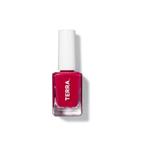 Terra Nail Polish No. 4 Bright Cranberry Online Hot Sale