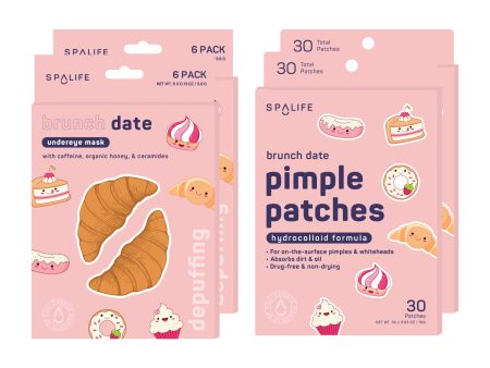 Brunch Date Undereye Mask & Pimple Patch Duo Bundle Online Sale