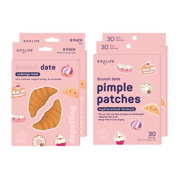 Brunch Date Undereye Mask & Pimple Patch Duo Bundle Online Sale