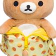 San-X Rilakkuma Original Castella Cake Pattern Sleeping Bag Plush 轻松熊原创卡斯泰拉蛋糕图案睡袋毛绒玩具 Online Hot Sale