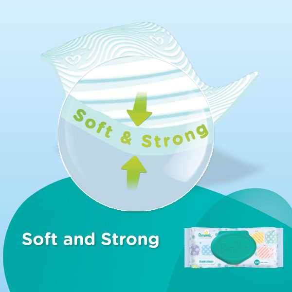 Pampers Baby Wipes Sensitive  56s Online Hot Sale