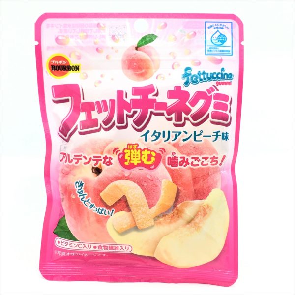 BOURBON FETTUCCINE GUMMY - PEACH 波本软糖 - 水蜜桃 Discount