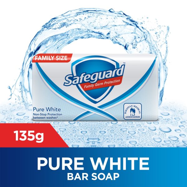 Safeguard Pure White Bar Soap 135gm For Sale