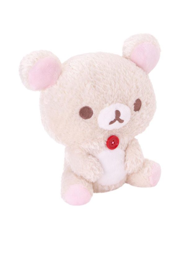 San-X Rilakkuma Korilakkuma Original Milk Tea Latte Series Plush 轻松熊系列小白熊毛绒玩偶 Online Sale