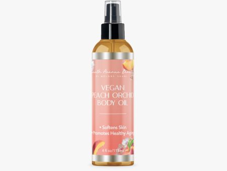 Vegan Peach Orchid Body Oil Fashion