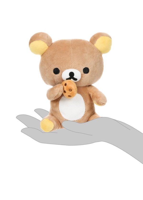 San-X Rilakkuma Eating Biscuit 吃饼干的轻松熊 Discount