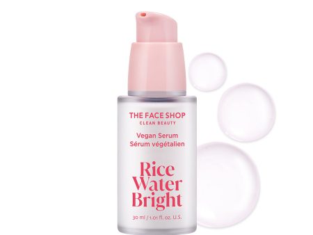 The Face Shop Rice Water Bright Vegan Serum (30ml) Hot on Sale