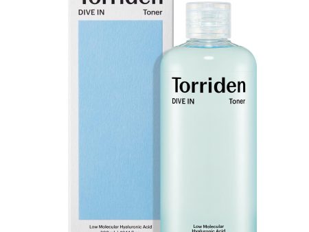 Torriden DIVE-IN Low Molecular Hyaluronic Acid Toner 桃瑞丹玻尿酸补水保湿爽肤水 300mL For Discount