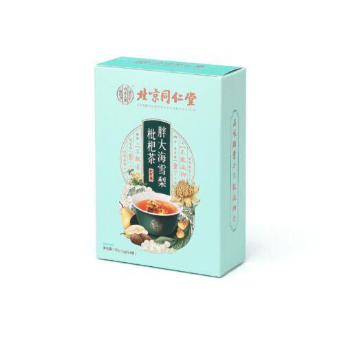 TRT Pear Loquat Tea 5g*24bags*60 cs 同仁堂 胖大海雪梨枇杷茶 For Discount