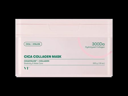 VT COSMETICS Cica Collagen Mask 薇缔微针精华两部曲面膜 30Pcs For Cheap