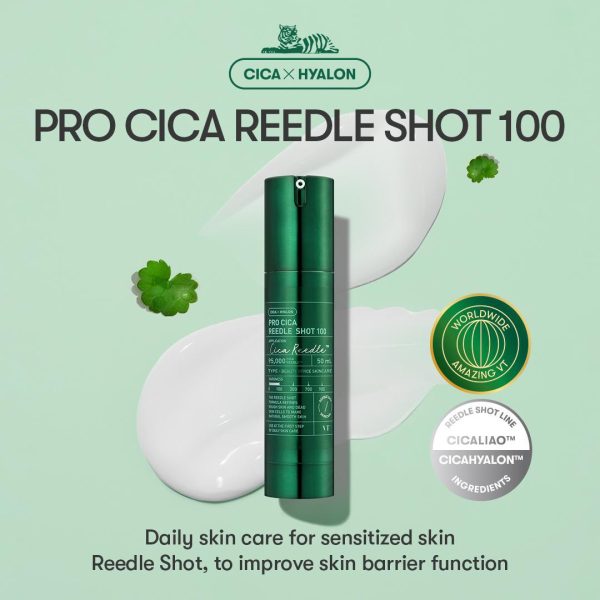 VT COSMETICS Cica Reedle Shot 100 薇缔微晶针100修复精华液 50mL Sale