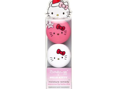 The Creme Shop X Sanrio Holiday 2023 Macaron Lip Balm Duo (Mixed Berry & Icing on the Cake) 三丽鸥联名马卡龙双色润唇膏（混合浆果和蛋糕上的糖霜） For Cheap