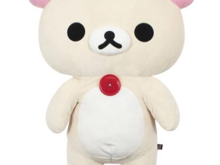 San-X Rilakkuma Korilakkuma Original Plush - Jumbo 轻松熊系列小白熊原创毛绒玩具-特大号 Online Hot Sale