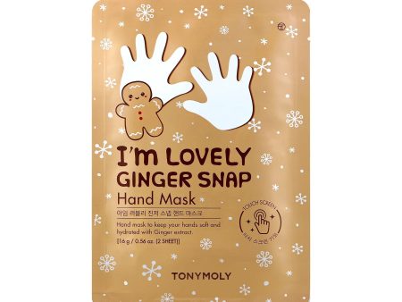 TONYMOLY I m Lovely Ginger Snap Hand Mask 魔法森林姜饼保湿手膜 Online