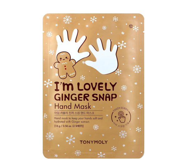 TONYMOLY I m Lovely Ginger Snap Hand Mask 魔法森林姜饼保湿手膜 Online