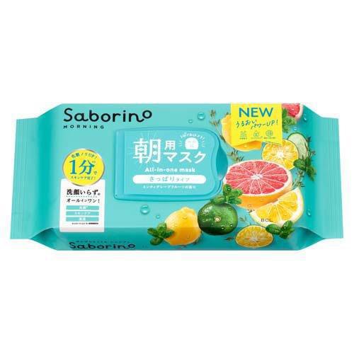 BCL Saborino Morning Face Mask Fresh 早晨免洗早安面膜 32pcs For Discount