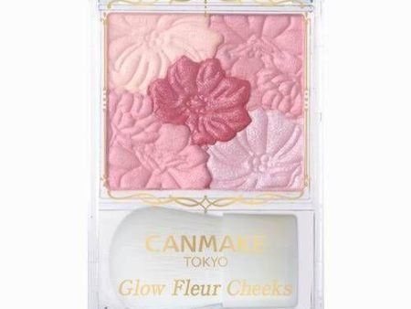 Canmake Glow flour Cheek 16 Lilac Flour 井田五色花瓣腮红 丁香紫色 Fashion