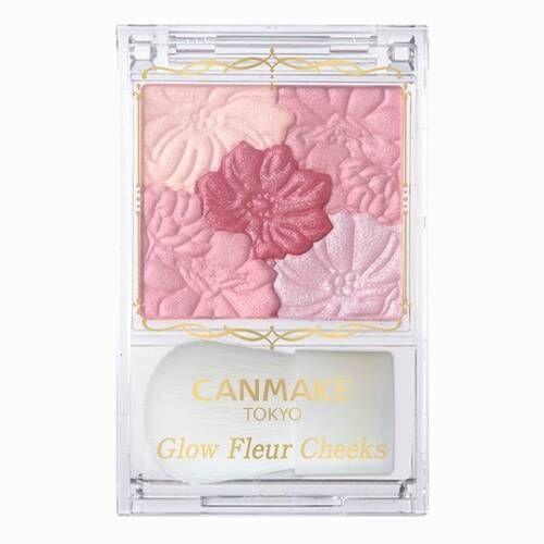 Canmake Glow flour Cheek 16 Lilac Flour 井田五色花瓣腮红 丁香紫色 Fashion