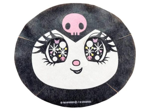 ASUNAROSYA Sanrio Kuromi Narikiri Face Mask 三丽鸥星星眼库洛米彩绘卡通脸谱面膜 1p For Sale