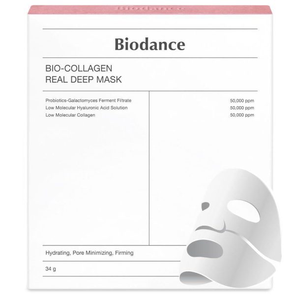 Biodance Collagen Real Deep Mask 贝欧丹斯胶原蛋白深层面膜 34g Online now