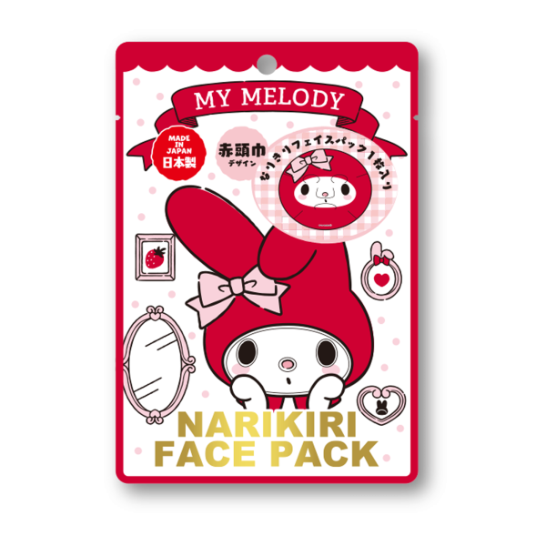 ASUNAROSYA Sanrio My Melody Narikiri Face Mask 三丽鸥米乐蒂库洛米彩绘卡通鬼脸面膜 1p For Discount