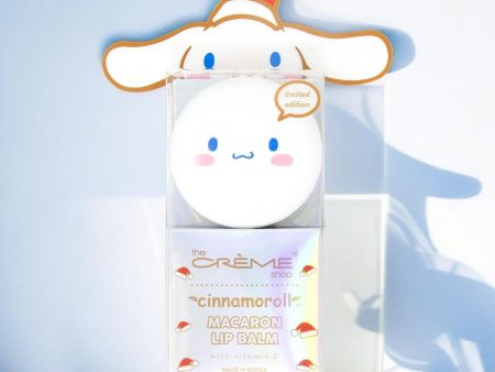 The Creme Shop X Sanrio Holiday 2023 Macaron Lip Balm (Peppermint Cocoa) 三丽鸥联名限定马卡龙唇膏（薄荷可可） Online Hot Sale