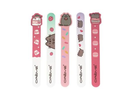 The Creme Shop Pusheen Easy Shape Nail Files Set of 5  卡通简易形状指甲锉 5 件套 For Discount