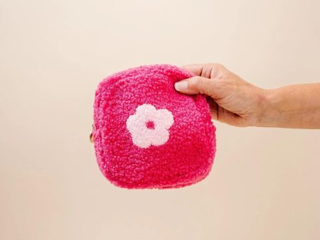 The Darling Effect Teddy Pouch 泰迪毛绒拉链小包 Hot on Sale