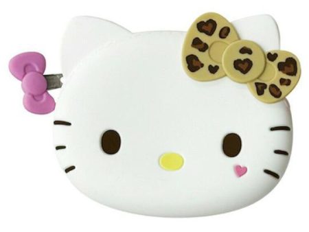 Sanrio Hello Kitty 90s Silicone Pouch Leopard 三丽鸥凯蒂猫90年代3D硅胶包 For Cheap