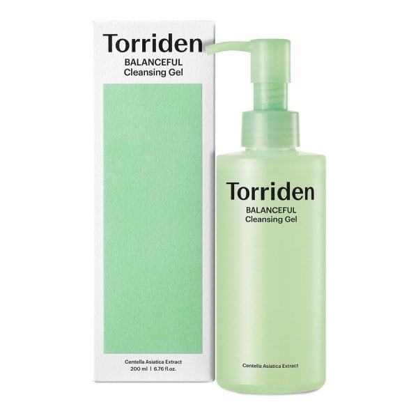 Torriden Balanceful Cleansing Gel 桃瑞丹积雪草舒缓日常温和洗面奶 200mL Discount