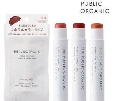 THE PUBLIC ORGANIC Color Lip Stick - Limited Discount