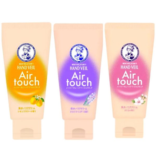 Rohto Mentholatum Hand Veil Air Touch 曼秀雷敦空气感轻薄滋润补水护手霜 50g Hot on Sale