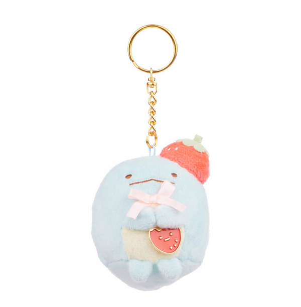 SAN-X Tokage Strawberry Keychain 草莓系列钥匙扣 Sale