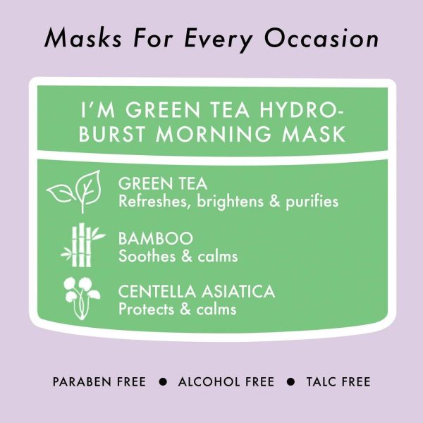 TONYMOLY I m Green Tea Hydro-Burst Morning Mask 魔法森林绿茶水润晨间面膜 Sale