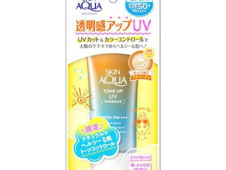 ROHTO SUNPLAY SKIN AQUA TONE UP UV ESSENCE 80G #LATTE BEIGE- Limited Discount