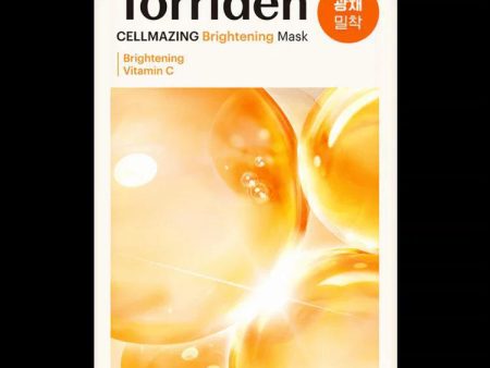 Torriden Cellmazing Vita C Brightening Mask 桃瑞丹玻尿酸5D补水保湿维C精华面膜 1pc Discount