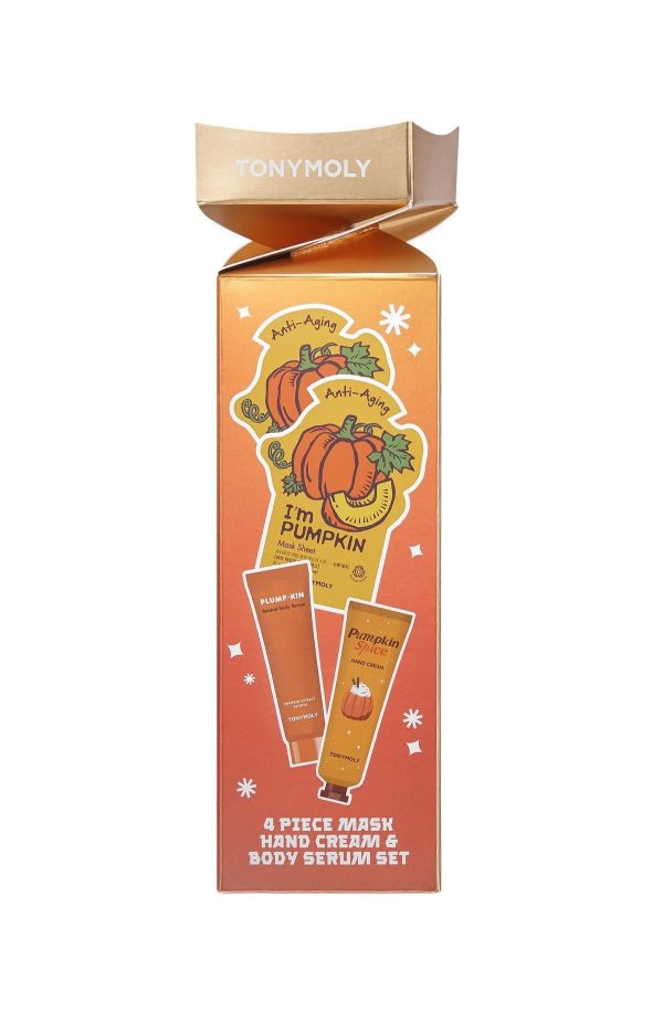 TONYMOLY Pumpkin Spice Gift Set 魔法森林南瓜礼盒套装 For Sale