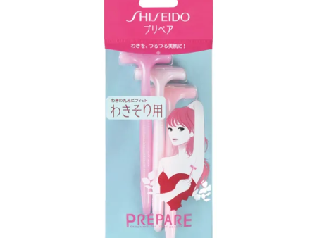 Shiseido FT Prepare Razor Underarm 3PCs  资生堂超干净温和腋下刮毛刀3支 Discount