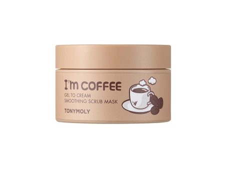 TONYMOLY I m Coffee Gel To Cream Smoothing Scrub Mask 魔法森林咖啡凝胶磨砂面膜 100mL Sale