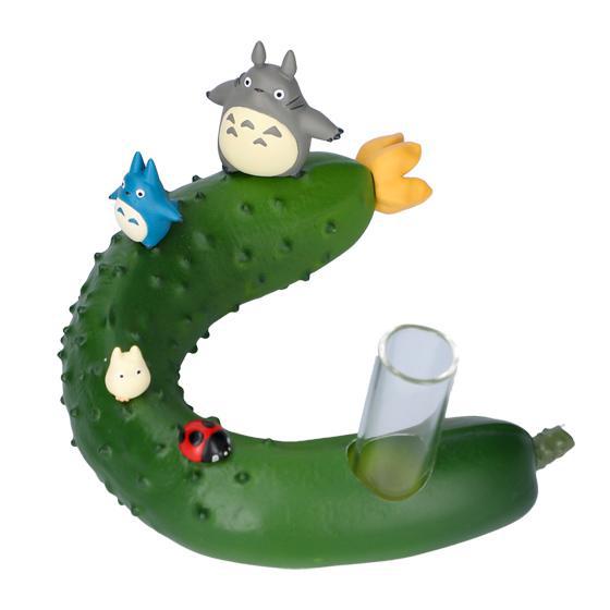 Studio Ghibli  My Neighbor Totoro  Totoro and Vegetable Single Vase 吉卜力工作室龙猫与蔬菜单只花瓶 Hot on Sale