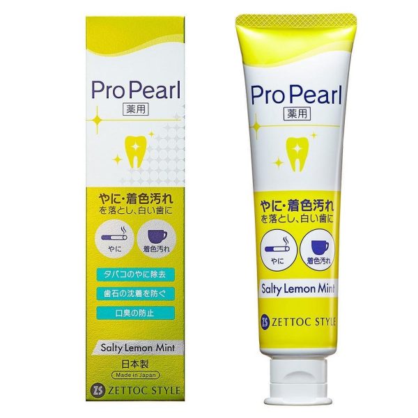 Zettoc Toothpaste ProPearl 泽托克去黄去烟渍美白牙膏 100g Online Hot Sale