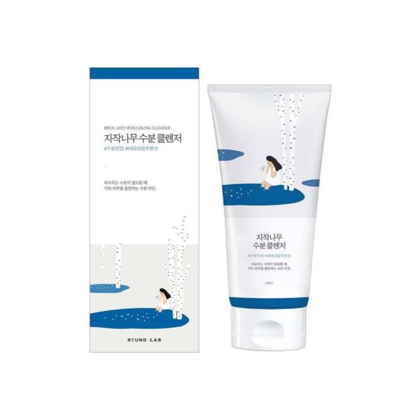 ROUND LAB BRICH JUICE MOISTURIZING CLEANSING 150ml ROUND LAB独岛白桦树补水洗面奶 Online