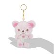 San-X Rilakkuma Original Cherry Blossom Series Charm Keychain 轻松熊樱花系列钥匙圈 For Sale