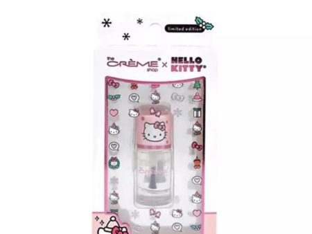 The Creme Shop X Sanrio Holiday 2023 Nail Decals+Clear Polish (Pink Holiday) 三丽鸥联名指甲贴花+透明指甲油（粉色假日） Fashion