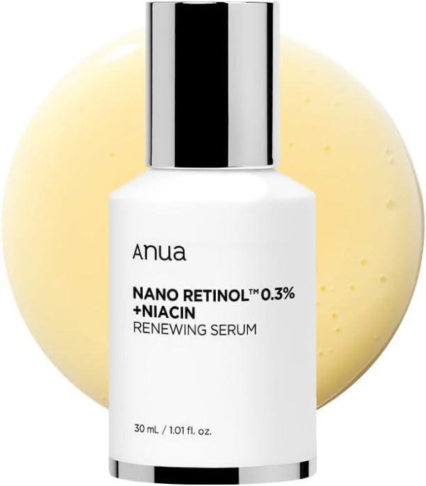 ANUA Nano Retinol 0.3% + Niacin Renewing Serum 安宇安纳米视黄醇 0.3% 烟酰胺精华液 30ml Supply