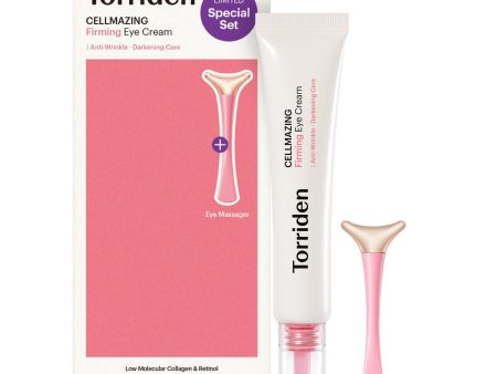 Torriden Cellmazing Firming Eye Cream 桃瑞丹胶原蛋白弹力抗皱改善眼纹眼霜 30mL Hot on Sale