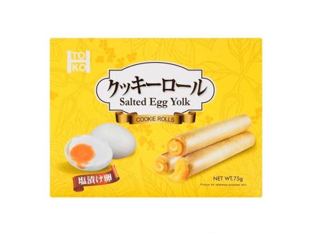 Salted Egg Yolk Cookie Rools 鹹蛋黃甜心爆爆卷 on Sale